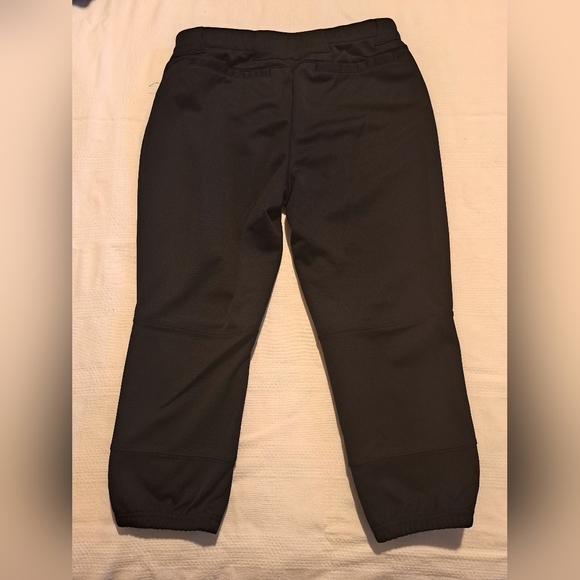 Under Armour men's Medium black fitted knee length baseball pants - Picture 3 of 5